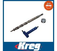 KREG Easy-Set Drill Bit with Easy-Set Depth Gauge / Depth Collar / Hex Wrench