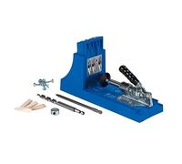 Kreg K4 Pocket Hole Jig - Adjustable, Versatile Jig for Strong Joints - Create Perfect, Rock-Solid Joints - Easily Adjustable Drill Guides - for Materials 1/2" to 1 1/2" Thick