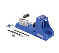 Kreg K4 Pocket Hole Jig - Adjustable, Versatile Jig for Strong Joints - Create Perfect, Rock-Solid Joints - Easily Adjustable Drill Guides - for Materials 1/2" to 1 1/2" Thick