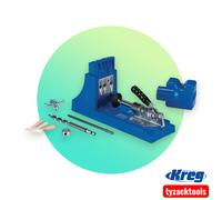 Kreg K4 Pocket Hole Jig System Woodworking Drill Guide Joinery Tool