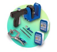 Kreg KPHJ520PRO-INT Pocket-Hole Jig 520PRO + Kreg 3" Clamp