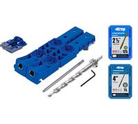 "Kreg KPHJ920 Pocket-Hole Jig XL with SML-C2X250-125 HD Pocket Screws, 2-1/2 Inch (125 Count) and SML-C4X400-75 XL Pocket Screws, 4 Inch (75 Count) "