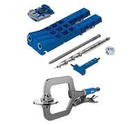 Kreg Pocket Hole Jig 320 with KHC-Micro 2 inch Classic Face Frame Clamp (320 Jig w/Clamp)