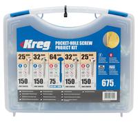 Kreg Pocket Hole Screws, 675 Screws In A Case. SK03-INT