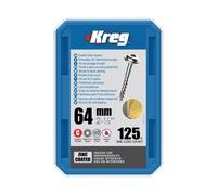 Kreg Pocket Hole Screws SML-C250 64mm | 2-1/2" Coarse Thread Maxi-Loc #2 Drive