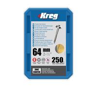 Kreg Pocket Hole Screws SML-C250 64mm | 2-1/2" Coarse Thread Maxi-Loc #2 Drive