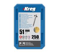 Kreg Pocket Screws - 51mm / 2" No. 8 Coarse Washer-Head 250C