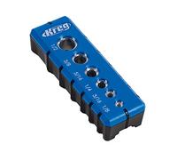 Kreg Portable Drilling Guide - 6 Hardened Drill Guides for Carpentry - Craftsman Tool Accessory - Holiday Home Improvement Gifts for Him
