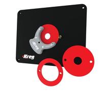 Kreg Precision Router Table Insert Plate - Predrilled For Porter-Cable And Bosch