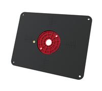 Kreg Tool PRS4034 Insert Plate w/Level-loc Rings (predrilled Triton), Black & Red