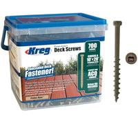 KREG® Protec-Kote™ Deck Screw - 51mm/2.00", #8 Coarse-Thread, Pan Head, 700-count