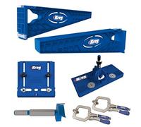 Kreg Slide Mounting Tool, Cabinet Hardware Jig, Hinge Jig & Bit With 2 Face Clamps by Kreg