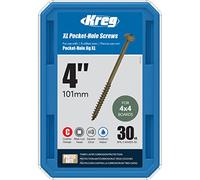 Kreg SML-C4X400-30 XL Pocket-Hole Screws 4", (30 Count)