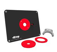 Kreg PRS4034 Precision Router Table Insert Plate w/ Level-Loc Rings (predrilled)