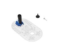 Kreg Trim Router Base Plate - Single Grip Handle for Accurate Routing, Stability & Visibility - For 3-1/2" to 15" Diameter Circles - Fits Most Trim Routers