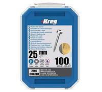 KREG® Zinc Pocket-Hole Screws - 25mm/1.00", #6 Fine-Thread, Pan Head, 500-count