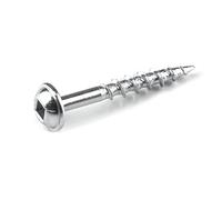 KREG® Zinc Pocket-Hole Screws - 32mm/1.25", #8 Coarse-Thread, Maxi-Loc™, 1200-count