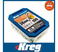 Kreg Zinc Pocket-Hole Screws Washer Head Coarse No.8 x 1-1/2" Pack of 100