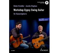 Kreidler/Stephan: Workshop Gypsy Swing Guitar for 1-2 Guitars - Includes Tab, Performance Videos, and Audio Demos: 1-2 guitars. Méthode.