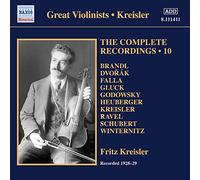 Kreisler/Lamson - Fritz Kreisler: The Complete Recordings Vol. 10