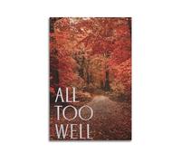 Krem All Too Well Poster Wall Art Canvas Gift For Friend Bed Room Living Room Decor Modern Aesthetic16x24inch(40x60cm) Unframe-style