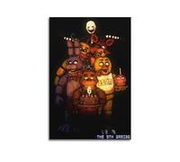 Krem Five Nights at Freddy's Poster Wall Art Canvas Gift For Friend Bed Room Living Room Decor Modern Aesthetic08x12inch(20x30cm) Unframe-style