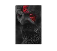Krem God of War Poster Wall Art Canvas Gift For Friend Bed Room Living Room Decor Modern Aesthetic12x18inch(30x45cm) Unframe-style