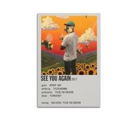 Krem See You Again Poster Wall Art Canvas Gift For Friend Bed Room Living Room Decor Modern Aesthetic12x18inch(30x45cm) Unframe-style