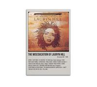 Krem The Miseducation Of Lauryn Hill Poster Wall Art Canvas Gift For Friend Bed Room Living Room Decor Modern Aesthetic12x18inch(30x45cm) Unframe-style