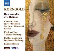Kremer / Freiburg C&O / Bollon – Erich Korngold: Das Wunder der Heliane – CD – Naxos
