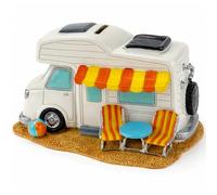 Kremers Schatzkiste Motorhome Money Box Holiday Fund & Money Gift, 17 cm