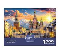 Kremlin Russia 1000 Piece Jigsaw Puzzle for Family - Fun Challenge for Adults & Kids, A Great Gift And Interactive Home Decor Project 70x50cm/1000pcs