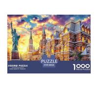 Kremlin Russia 1000 Piece Jigsaw Puzzle with Whimsical Design - A Charming Challenge for All Ages And Beautiful Home Decoration 38x26cm/1000pcs