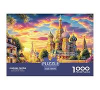 Kremlin Russia 1000 Piece Jigsaw Puzzle with Whimsical Design - A Charming Challenge for All Ages And Beautiful Home Decoration 70x50cm/1000pcs
