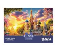 Kremlin Russia 1000 Piece Jigsaw Puzzle with Whimsical Design - A Charming Challenge for All Ages And Beautiful Home Decoration 70x50cm/1000pcs