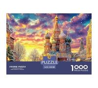 Kremlin Russia Puzzle 1000 Piece Impossible Puzzle for Adults, Family Activity & Challenging Toy 52x38cm/1000pcs