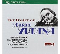 KRENEK/STRAVINKSY/BARTOK/HINDEMITH - Legacy of Maria Yudina 2