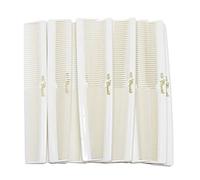 Krest Cleopatra 420. 7 Inch Hair Cutting Combs. Barber’s & Hairstylist Combs. 1 Dz.