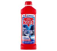KRET UNCLOGGING PIPES GEL 500 ML - REMOVES UNPLEASANT ODOUR