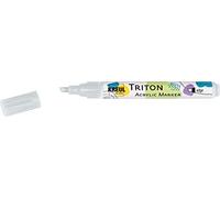 Kreul 17829 - Solo Goya Triton Chisel Tip Acrylic Paint Marker 1 - 4 mm, Silver