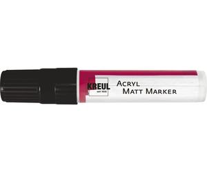 Kreul 46219 Acrylic Matt Marker XXL with Chisel Tip Approx. 15 mm Black Matte Pe