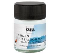 Kreul 49971 - Photo Transfer Potch coating for candles, silk gloss, glass with 50 ml, wax-based, to protect the transferred images from dust and dirt