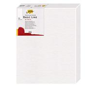 KREUL Solo Goya 645060 3D Stretched Canvas Basic Line Stretcher Frame 50 x 60 cm Extra Deep Approx. 3.8 cm 100% Cotton 4-Ply Primed Ideal for Oil, Acrylic and Gouache Paints
