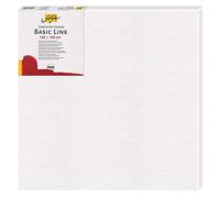 Kreul Solo Goya Basic Line 610010 Stretched Canvas Stretcher Frame Approx. 100 x 100 cm with Cotton Canvas 4 Primed Ideal for Oil, Acrylic and Gouache Paints