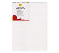 Kreul Solo Goya Stretched Basic Line, Stretcher Frame with Canvas Made of Cotton, 4-Way Primed, Ideal for Oil, Acrylic and Gouache Paints, Approx. 15 x 30 cm, White