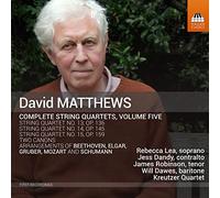 Kreutzer Quartet - David Matthews: Complete String Quartets, Vol. 5