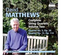 Kreutzer Quartet - MATTHEWS:STRING QUARTETS 2