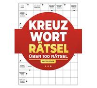Kreuzworträtsel zum Abschalten: 100 Rätsel - Mittelstufe (Großdruck): Extra große Schrift | Großes Format 8,5 x 11 Zoll (21,6 x 27,9 cm) | Lösungen am Ende | Für Erwachsene