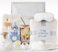 Kreyl C LUXURY GIFT BASKET FOR PERSONAL CARE - This ultimate spa gift basket for women is the best in self-care and offers a variety of essentials for women