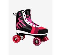 KRF Roller Street Skates Black Pink - 38